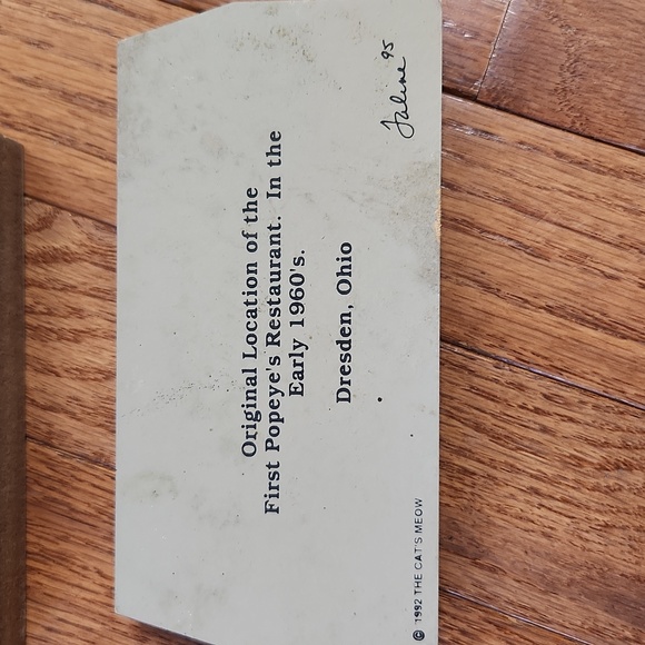 The Cat's Meow Village Longaberger Set of 2 Vintage - Picture 6 of 17